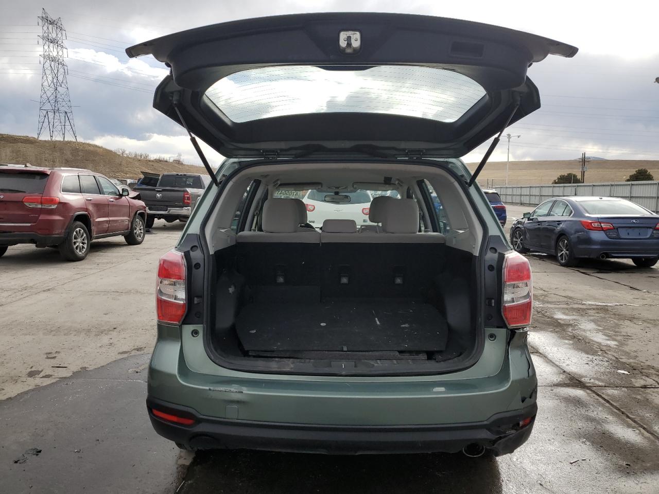 2016 Subaru Forester VIN JF2SJABC0GH509862 Copart auction photo, rear end / front end damage thumbnail 6