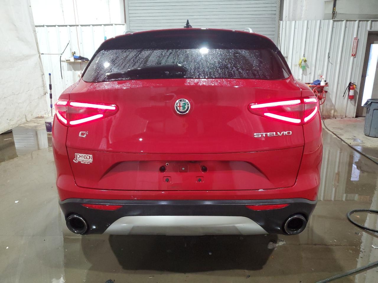 2019 Alfa Romeo Stelvio VIN ZASPAKBNXK7C39993 Copart auction photo, front end / rear end damage thumbnail 6