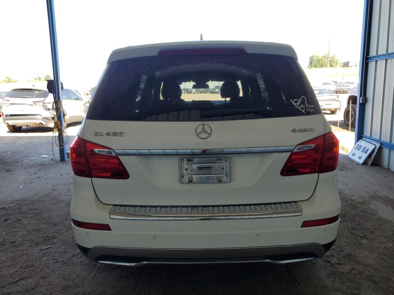 2014 Mercedes-Benz GL-klasse VIN 4JGDF7CE9EA306109 Copart auction photo, hail damage thumbnail 6