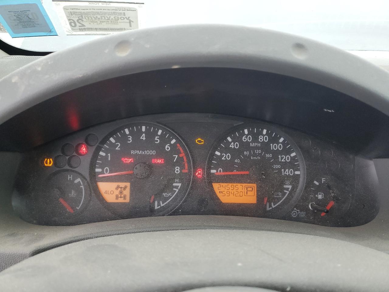 2016 Nissan Navara (Frontier) VIN 1N6AD0EV3GN706550 Copart auction photo, all over damage thumbnail 9