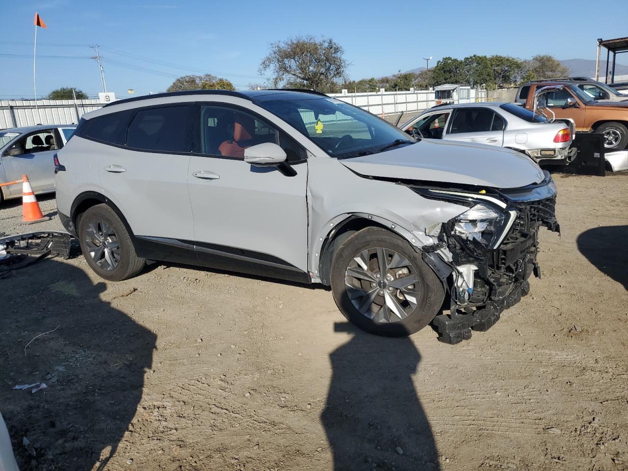 2023 KIA Sportage VIN 5XYK43AF8PG133627 Copart auction photo, front end damage thumbnail 4