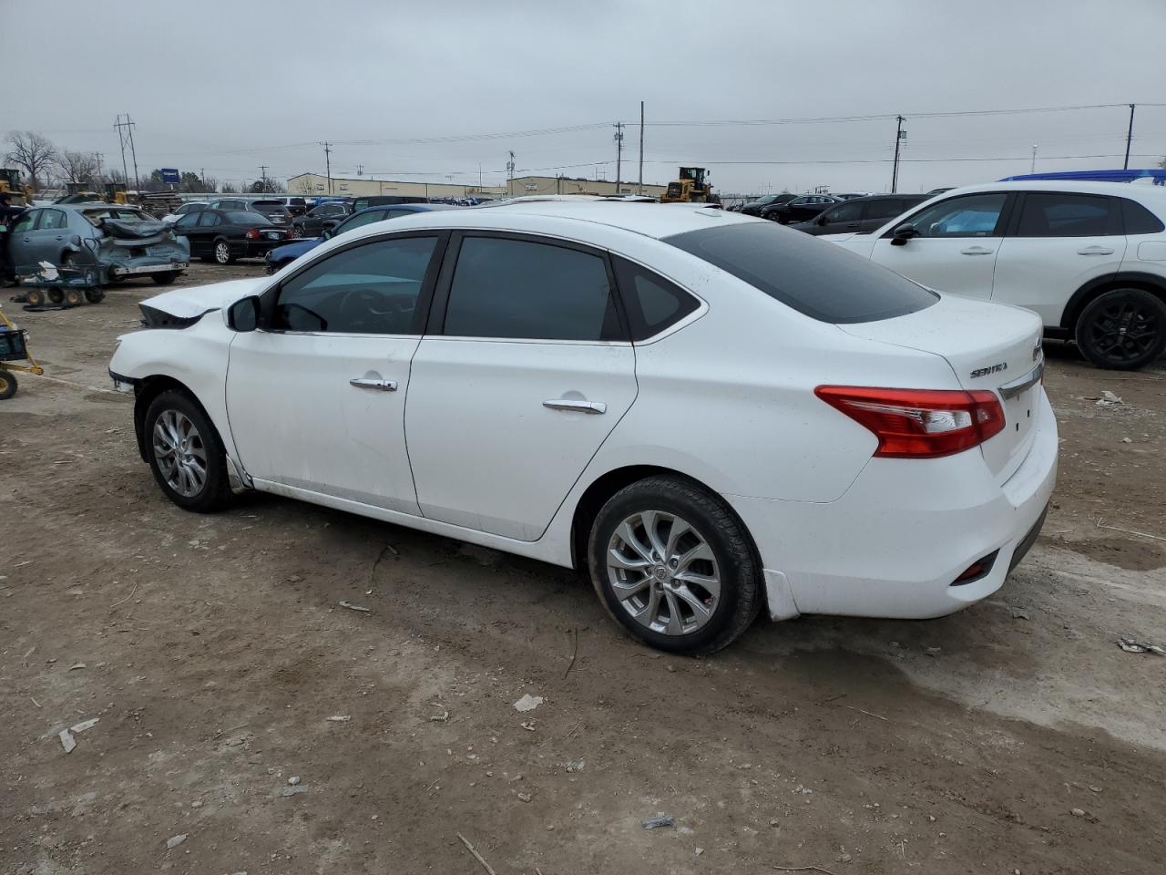 2016 Nissan Sentra VIN 3N1AB7AP3GY310696 Copart auction photo, front end / minor dent/scratches damage thumbnail 2