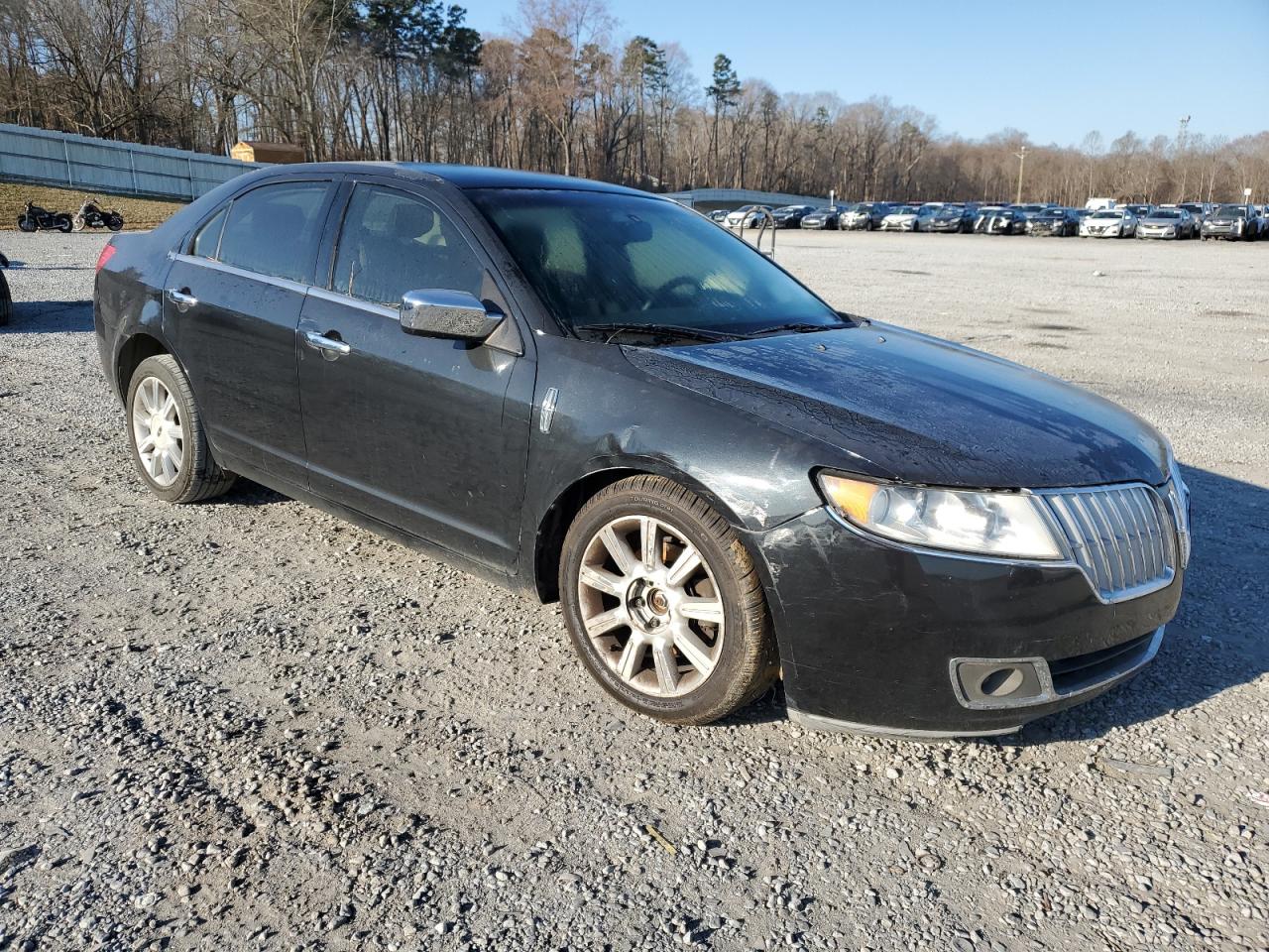2011 Lincoln MKZ VIN 3LNHL2GC9BR759024 Copart auction photo, front end / undercarriage damage thumbnail 4