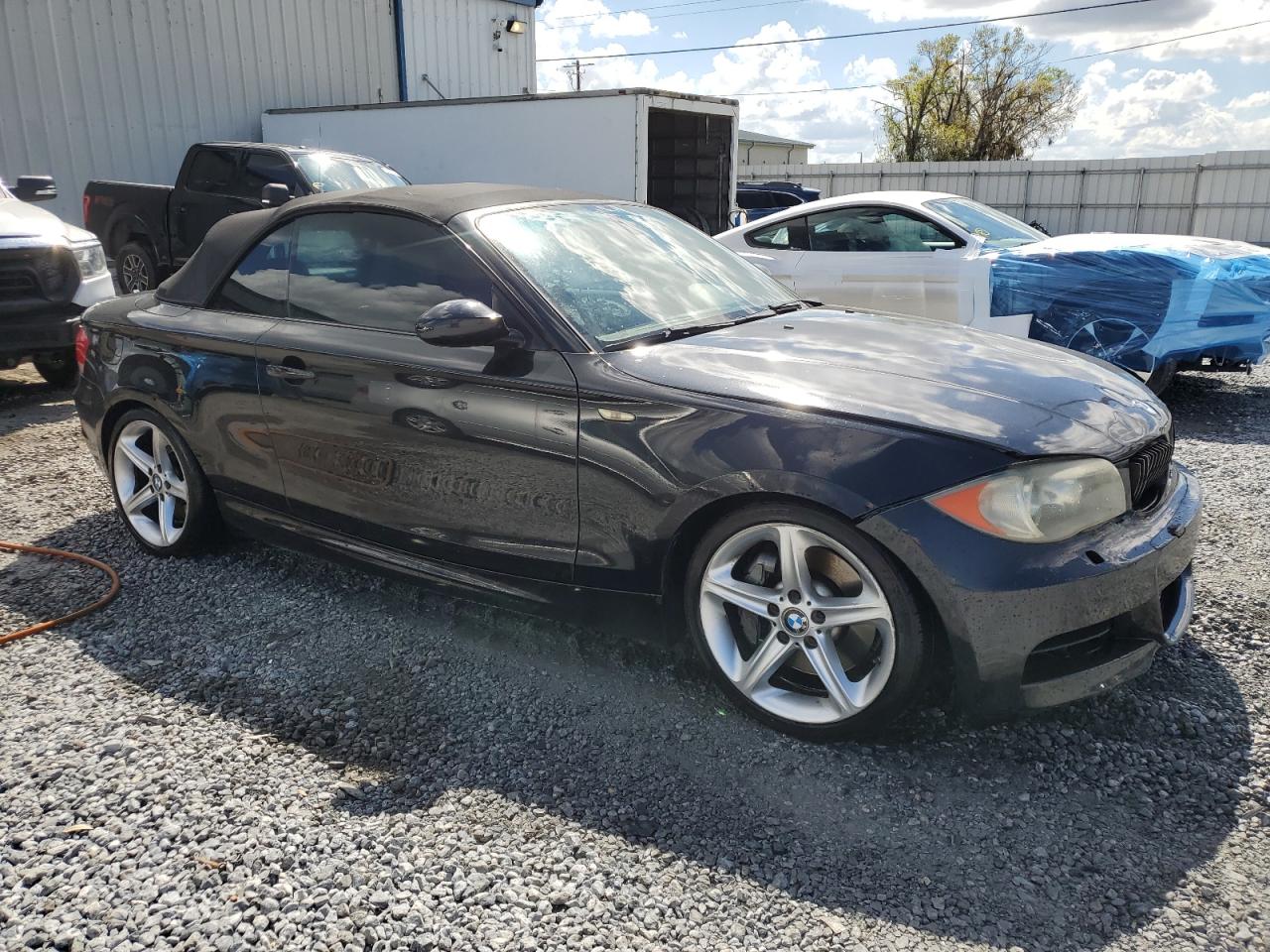 2008 BMW 1er VIN WBAUN93548VF54798 Copart auction photo, front end damage thumbnail 4