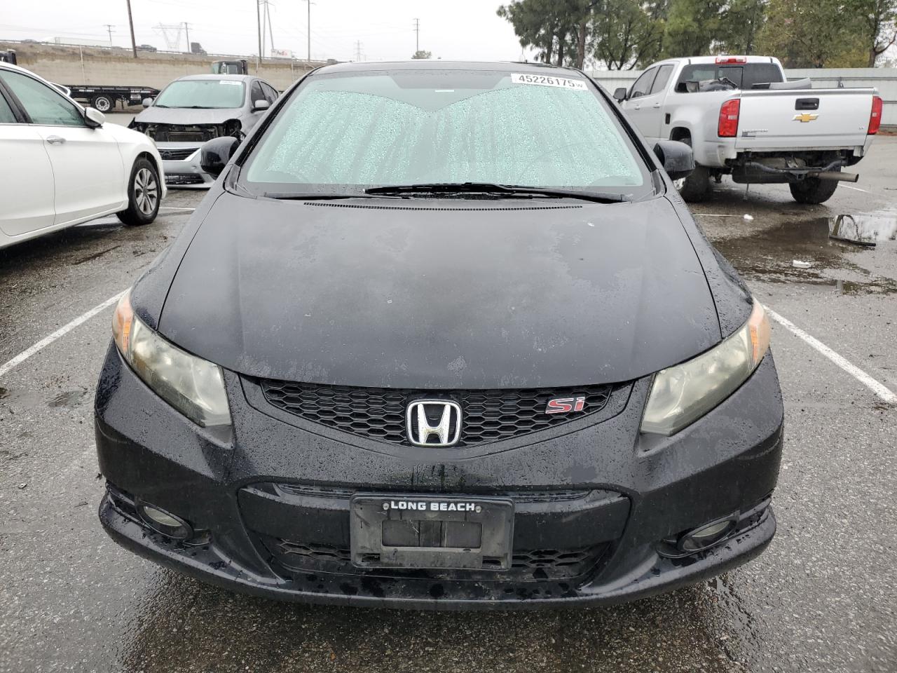 2012 Honda Civic VIN 2HGFG4A50CH707768 Copart auction photo, burn damage thumbnail 5