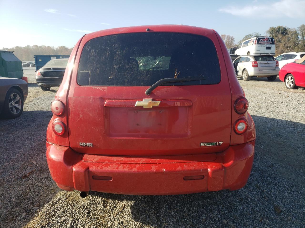 2011 Chevrolet HHR VIN 3GNBABFW6BS530666 Copart auction photo, top/roof damage thumbnail 6
