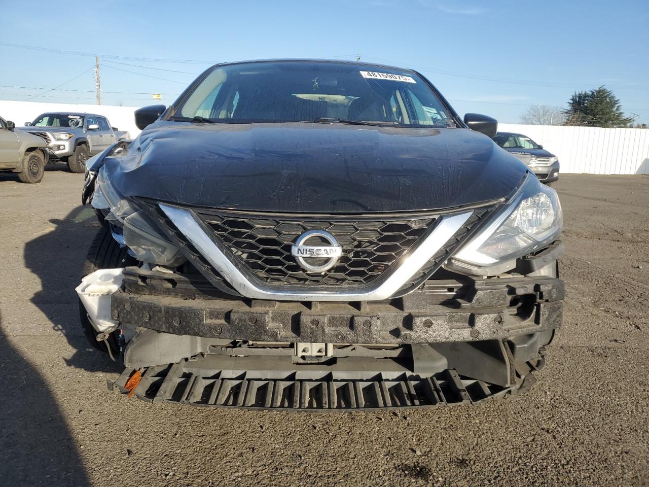 2016 Nissan Sentra VIN 3N1AB7AP0GL650062 Copart auction photo, front end damage thumbnail 5