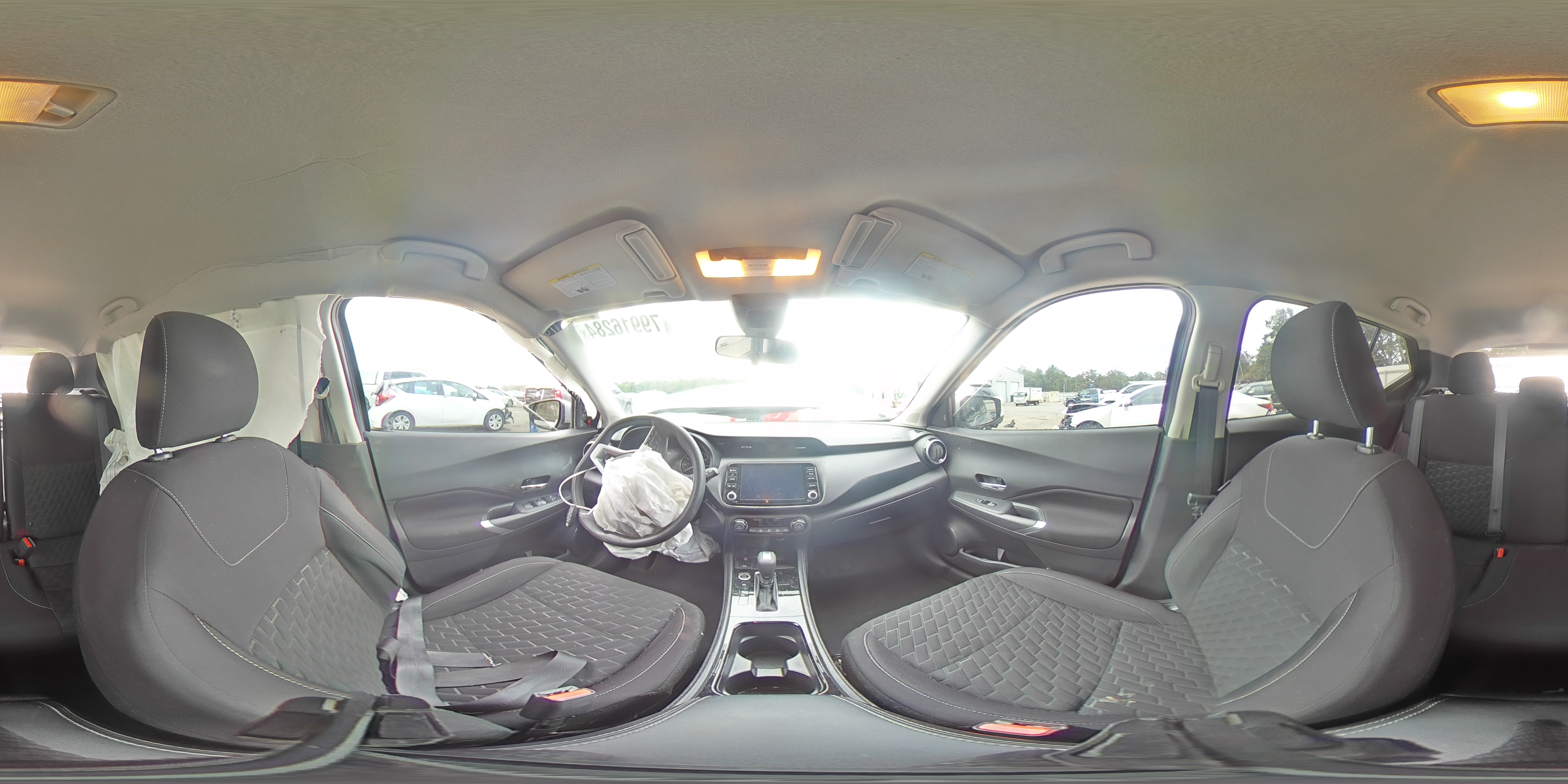 2022 Nissan Kicks VIN 3N1CP5CV2NL523952 Copart auction photo, rear end / front end damage thumbnail 14
