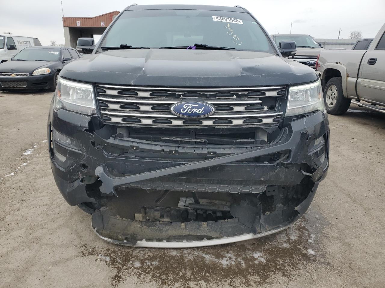 2017 Ford Explorer VIN 1FM5K8D80HGB92534 Copart auction photo, front end damage thumbnail 5