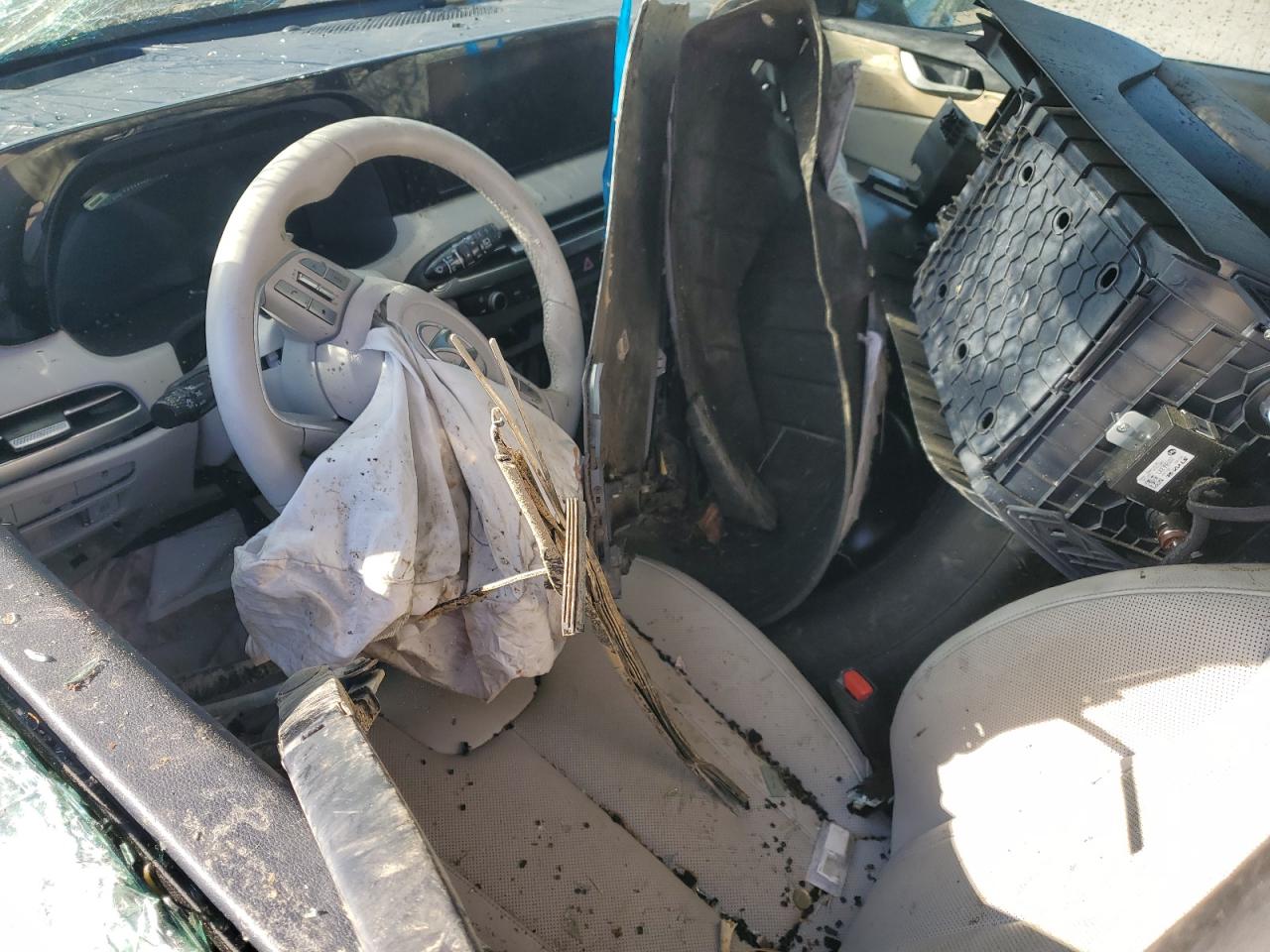 2024 Hyundai Palisade VIN KM8R5DGE8RU696660 Copart auction photo, all over damage thumbnail 8