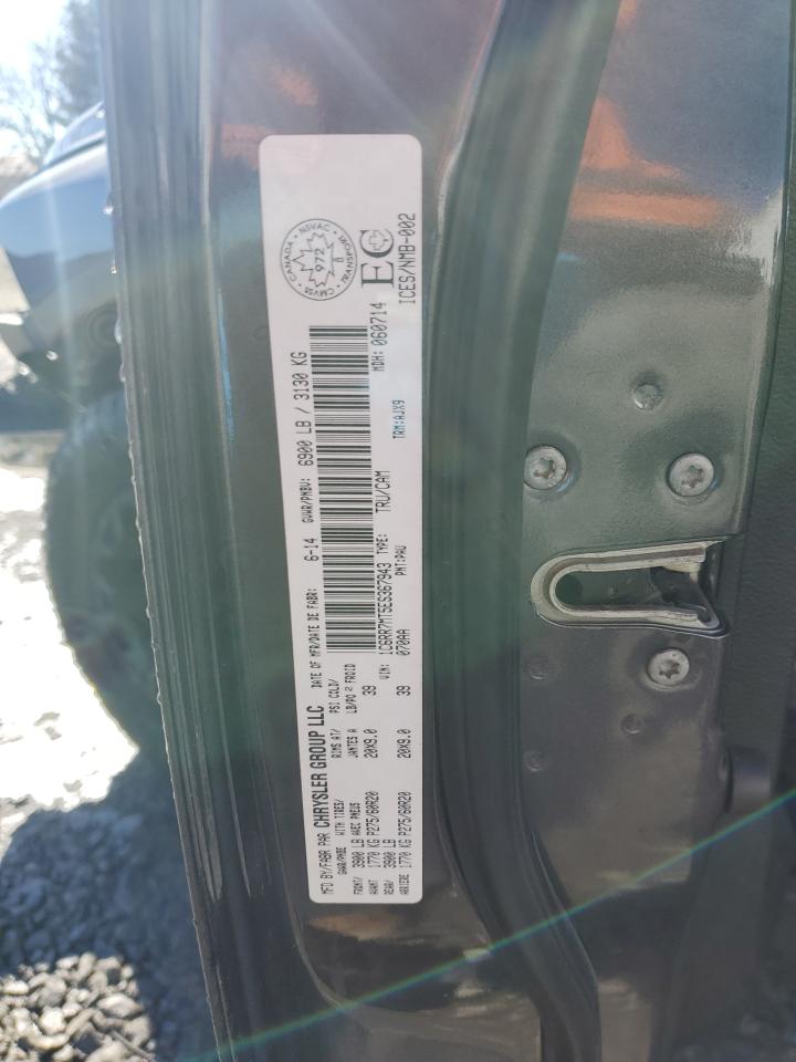 2014 RAM 1500 VIN 1C6RR7MT5ES367943 Copart auction photo, front end damage thumbnail 13