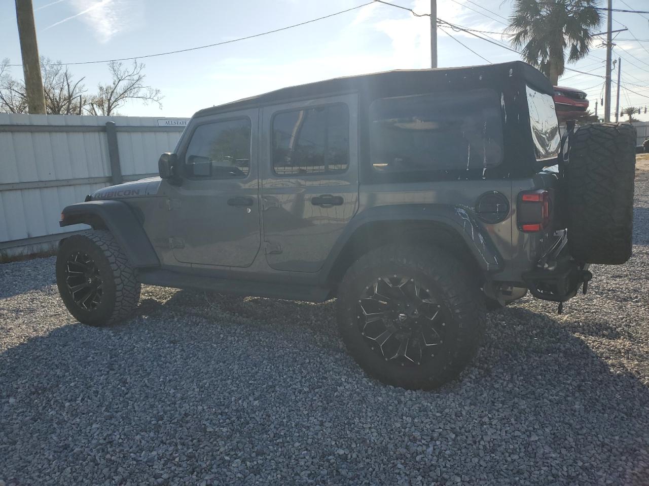 2018 Jeep Wrangler VIN 1C4HJXFG1JW198843 Copart auction photo, water/flood damage thumbnail 2