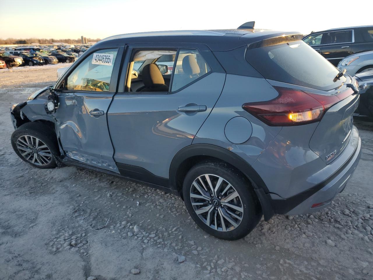 2024 Nissan Kicks VIN 3N1CP5CVXRL514180 Copart auction photo, front end / side damage thumbnail 2