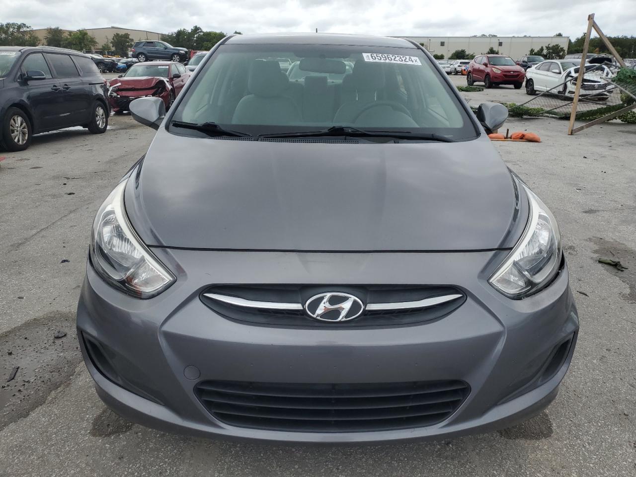 2017 Hyundai Accent VIN KMHCT4AE2HU263712 Copart auction photo, water/flood damage thumbnail 5