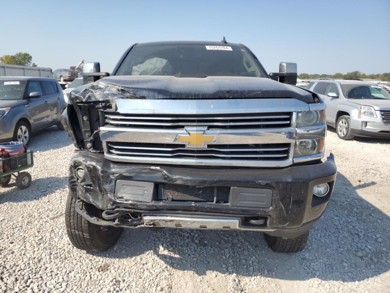 2015 Chevrolet Silverado VIN 1GC1KXE85FF609631 Copart auction photo, front end damage thumbnail 5