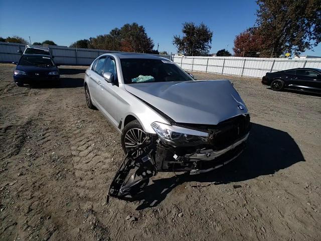 2018 BMW 5er VIN WBAJA9C52JB253479 Copart auction photo, front end damage thumbnail 11