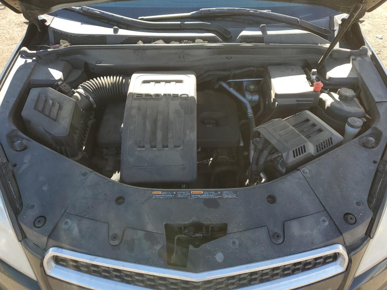 2013 Chevrolet Equinox VIN 2GNALBEK3D1252764 Copart auction photo, side / rear end damage thumbnail 12