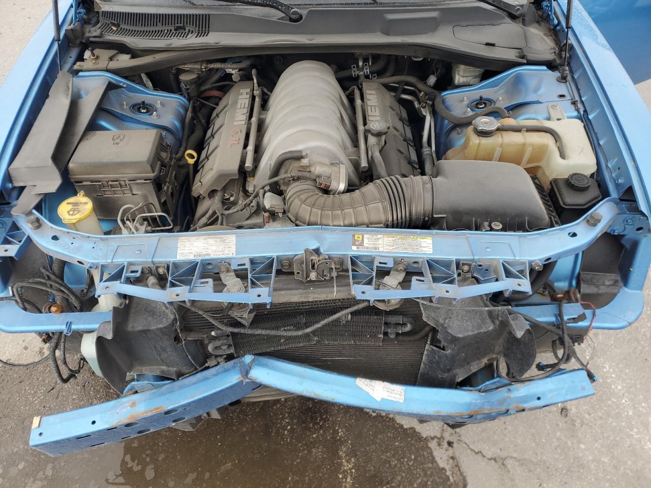 2008 Dodge Charger VIN 2B3LA73W98H171843 Copart auction photo, front end / side damage thumbnail 11
