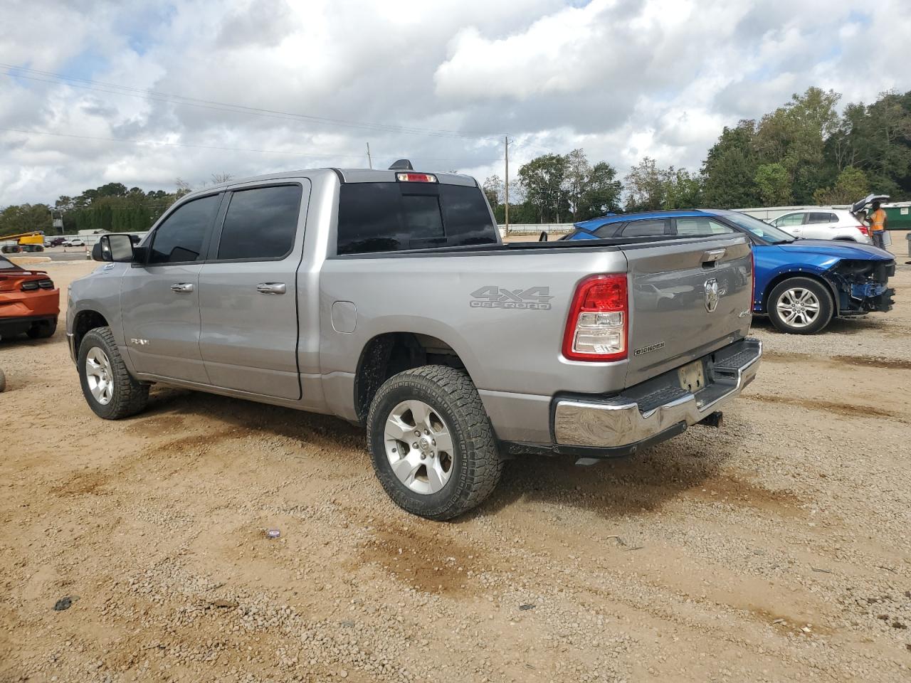 2020 RAM 1500 VIN 1C6RRFFGXLN312457 Copart auction photo, side damage thumbnail 2