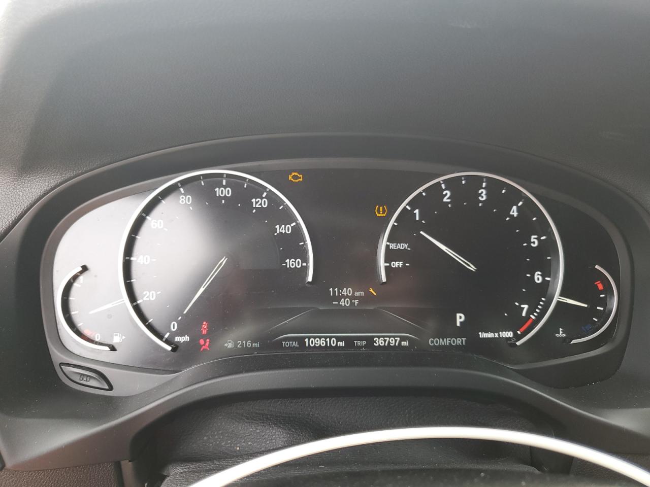 2019 BMW X3 VIN 5UXTR7C51KLF25381 Copart auction photo, front end damage thumbnail 9