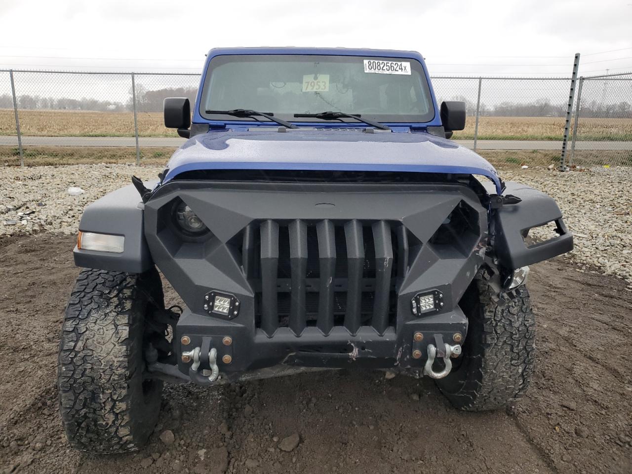 2018 Jeep Wrangler VIN 1C4GJXAG6JW291330 Copart auction photo, front end / minor dent/scratches damage thumbnail 5