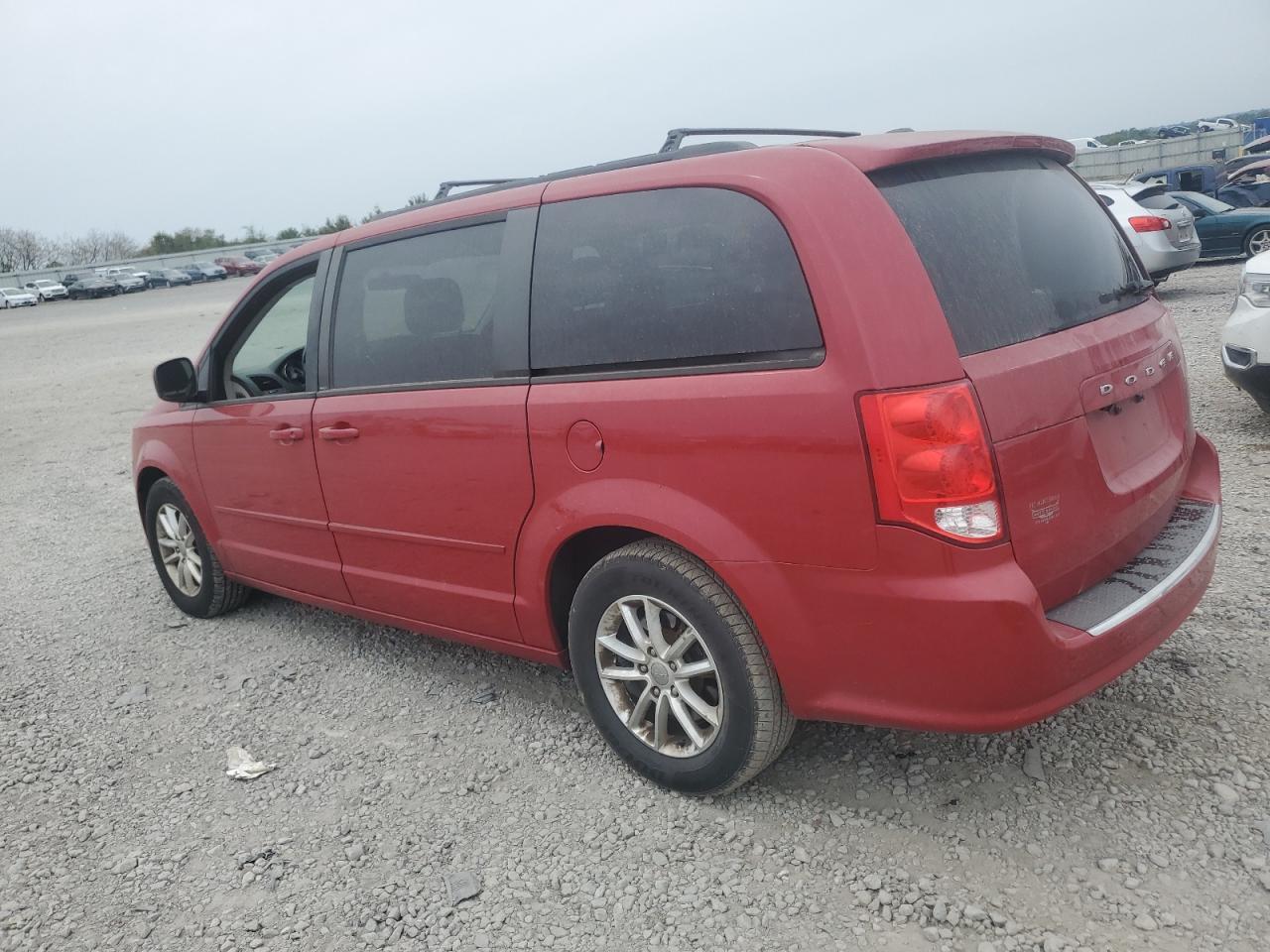 2013 Dodge Caravan VIN 2C4RDGCG6DR820821 Copart auction photo, rear end damage thumbnail 2