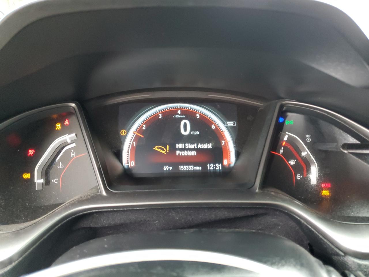 2017 Honda Civic VIN 2HGFC1E58HH700272 Copart auction photo, rear end damage thumbnail 9