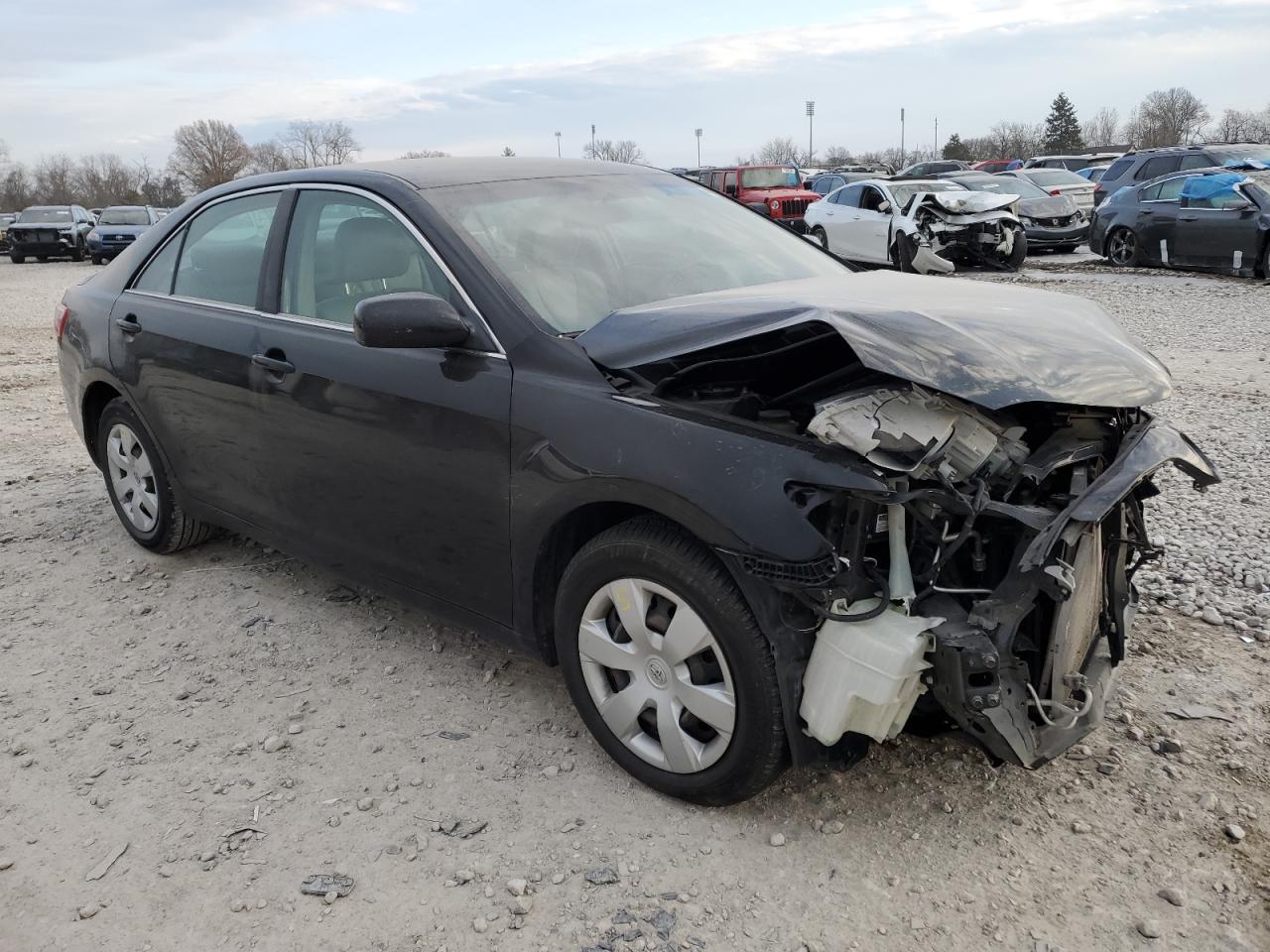 2008 Toyota Camry VIN 4T1BE46K48U784547 Copart auction photo, front end / undercarriage damage thumbnail 4