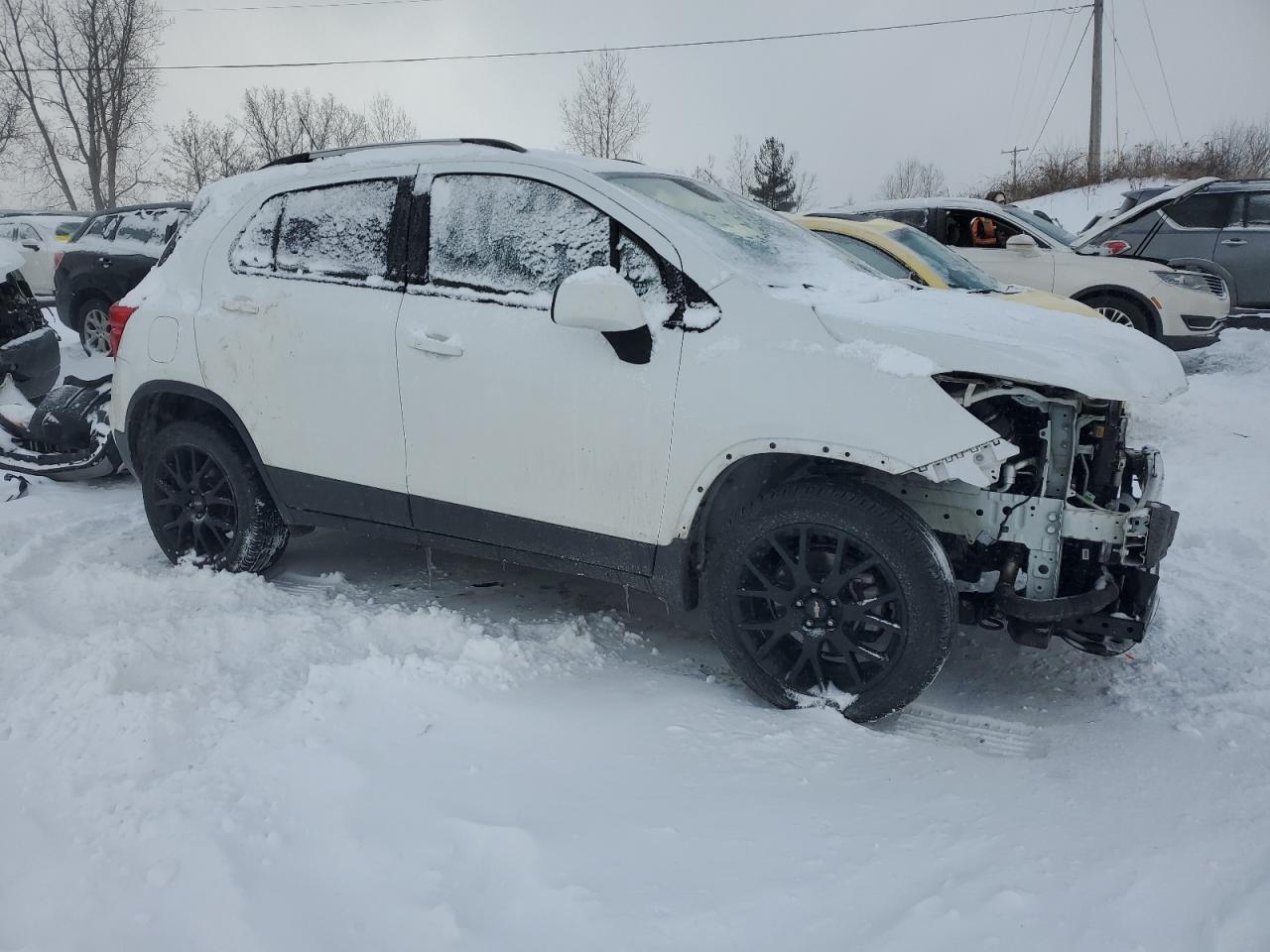 2022 Chevrolet Trax VIN KL7CJPSM5NB536731 Copart auction photo, front end damage thumbnail 4