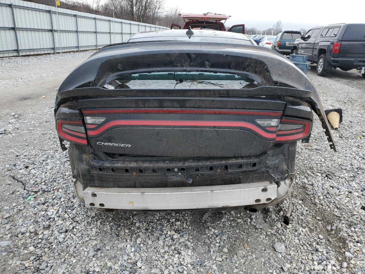 2016 Dodge Charger VIN 2C3CDXJGXGH223453 Copart auction photo, all over damage thumbnail 6