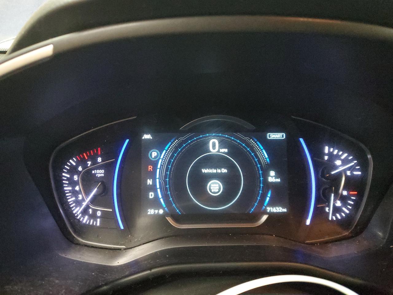 2020 Hyundai Santa Fe VIN 5NMS33AD6LH167521 Copart auction photo, front end / minor dent/scratches damage thumbnail 9