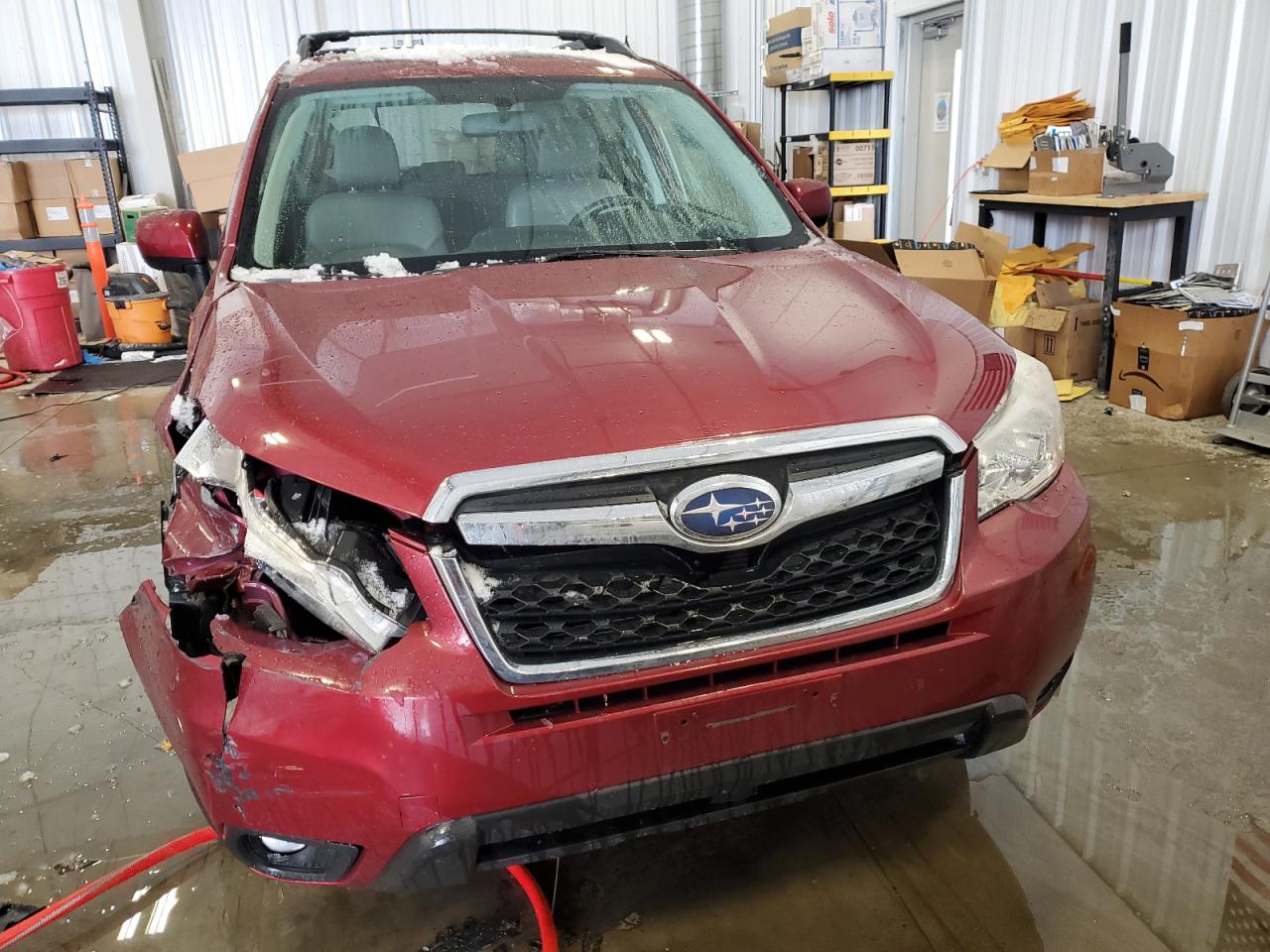 2015 Subaru Forester VIN JF2SJAHC4FH468447 Copart auction photo, all over damage thumbnail 5
