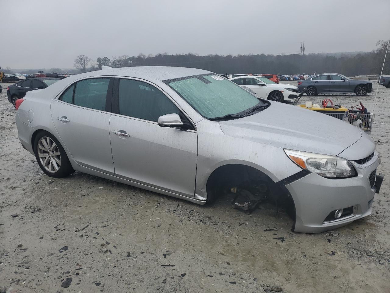 2016 Chevrolet Malibu VIN 1G11E5SAXGF163439 Copart auction photo, front end / undercarriage damage thumbnail 4