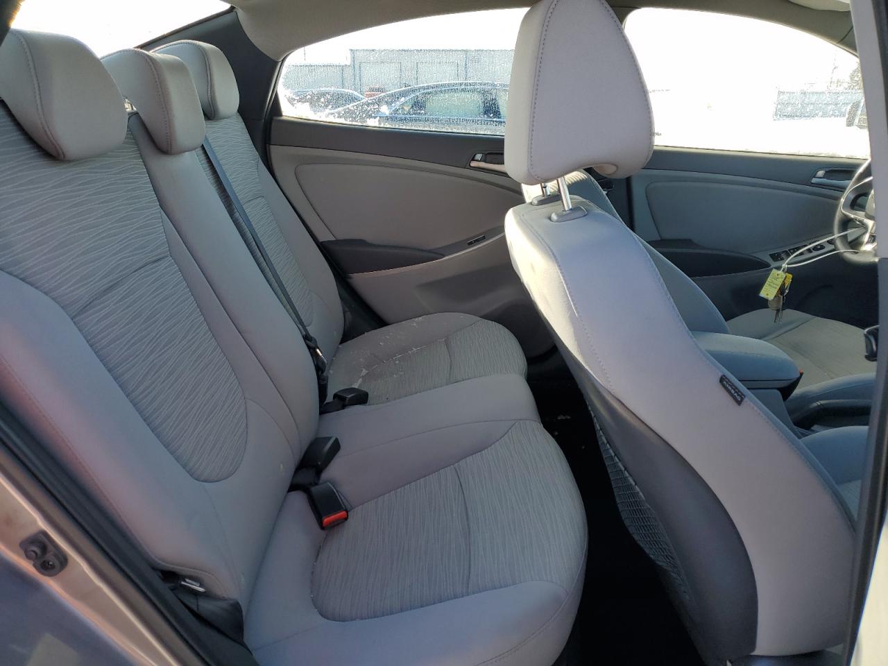2017 Hyundai Accent VIN KMHCT4AE5HU373783 Copart auction photo, rear end / front end damage thumbnail 10