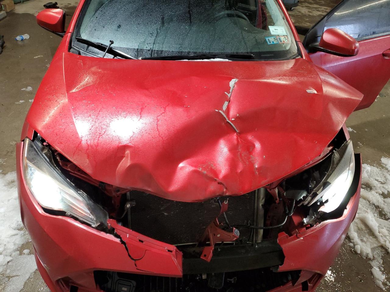 2017 Toyota Corolla VIN 2T1BURHE9HC897595 Copart auction photo, front end damage thumbnail 12