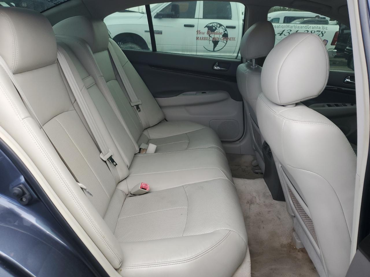 2012 Infiniti G VIN JN1CV6AR0CM970882 Copart auction photo, front end / rear end damage thumbnail 10