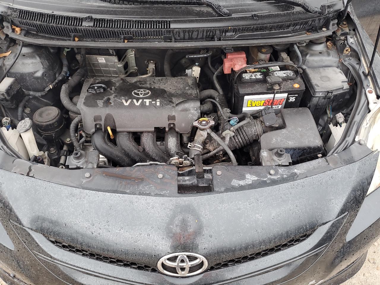 2008 Toyota Yaris VIN JTDBT923181222418 Copart auction photo, mechanical / minor dent/scratches damage thumbnail 11