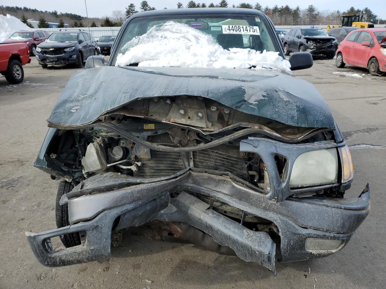 2004 Toyota Tacoma VIN 5TEPM62NX4Z380761 Copart auction photo, front end damage thumbnail 5