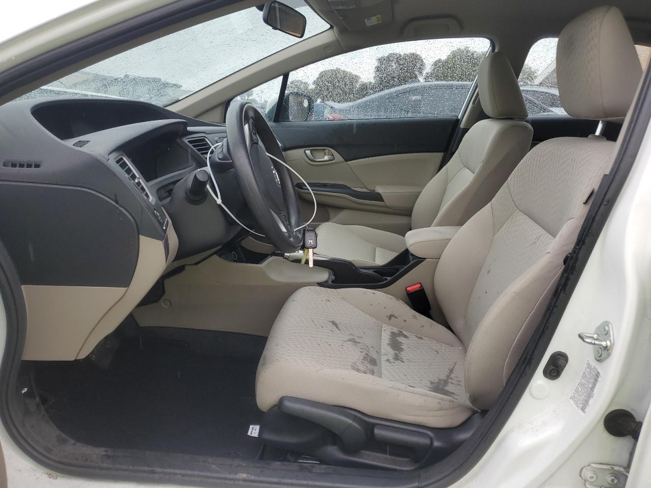 2015 Honda Civic VIN 19XFB2F50FE297175 Copart auction photo, front end / rear end damage thumbnail 7