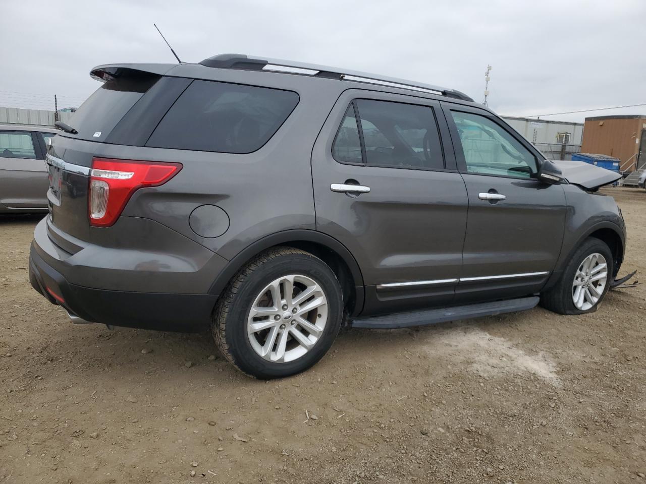 2015 Ford Explorer VIN 1FM5K7D88FGC65835 Copart auction photo, front end / undercarriage damage thumbnail 3