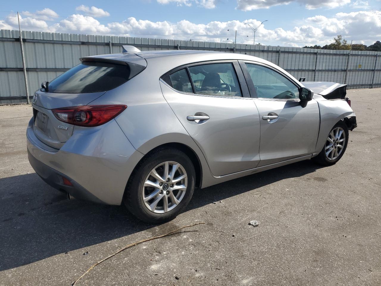 2015 Mazda 3 VIN 3MZBM1M73FM186792 Copart auction photo, front end damage thumbnail 3