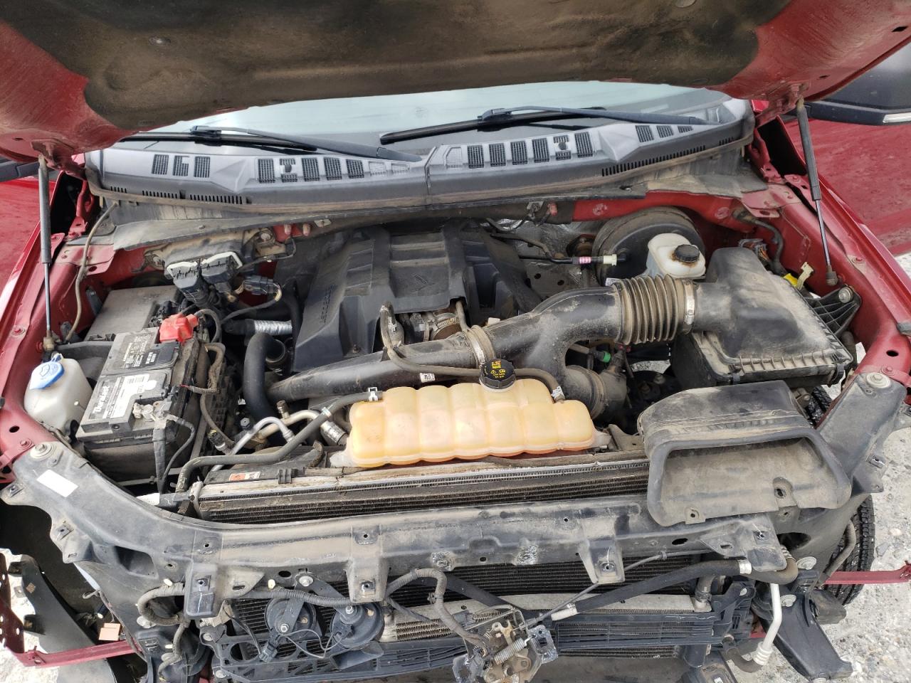 2016 Ford F-150 VIN 1FTEW1CP6GFB50172 Copart auction photo, front end damage thumbnail 11