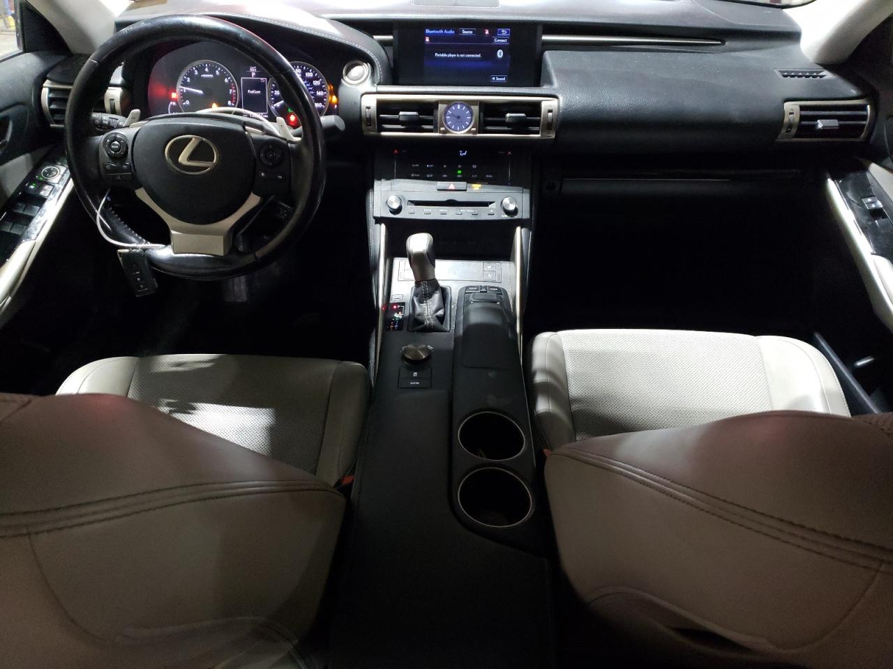 2015 Lexus IS VIN JTHCF1D28F5025221 Copart auction photo, front end / side damage thumbnail 8