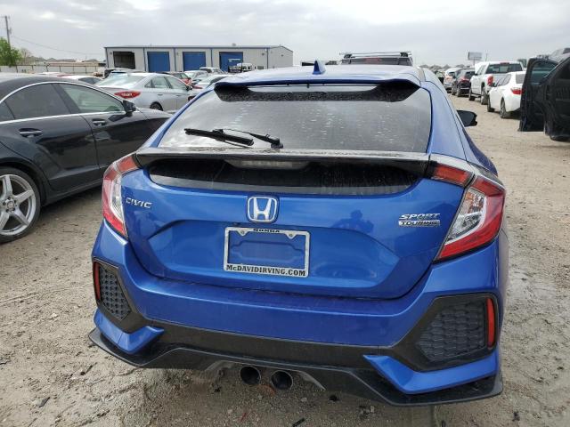 2018 Honda Civic VIN SHHFK7H95JU213057 Copart auction photo, hail damage thumbnail 6