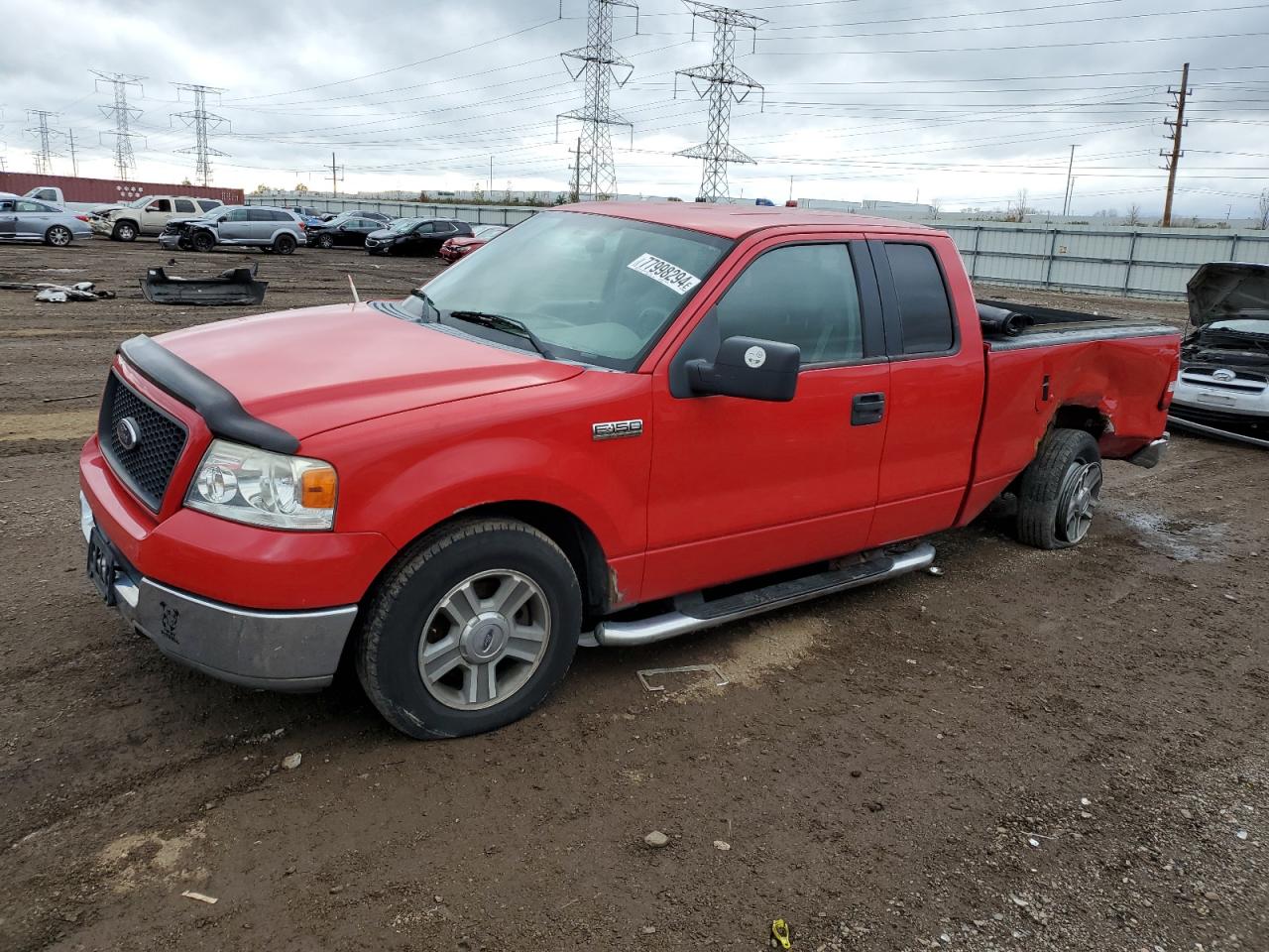 2005 Ford F-150 VIN 1FTPX12525NA28661