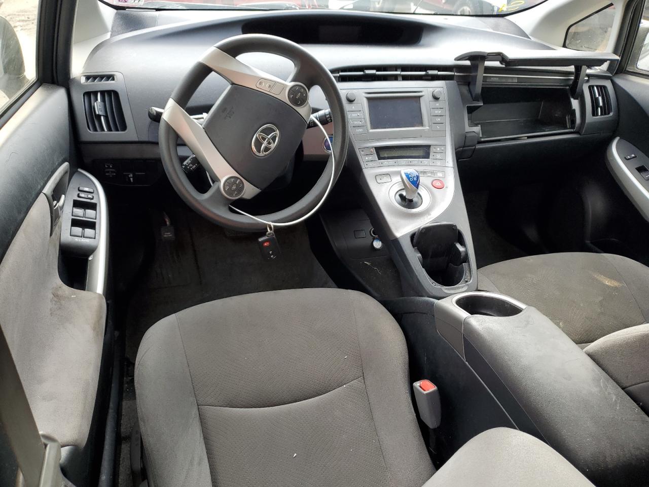 2015 Toyota Prius VIN JTDKN3DU6F1893450 Copart auction photo, side / front end damage thumbnail 8