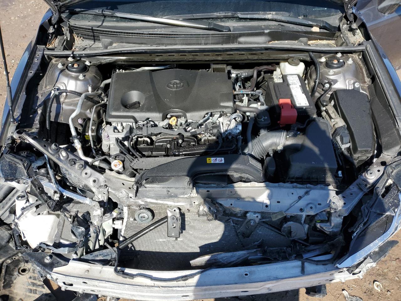 2023 Toyota Camry VIN 4T1C11BK6PU086959 Copart auction photo, undercarriage / front end damage thumbnail 13