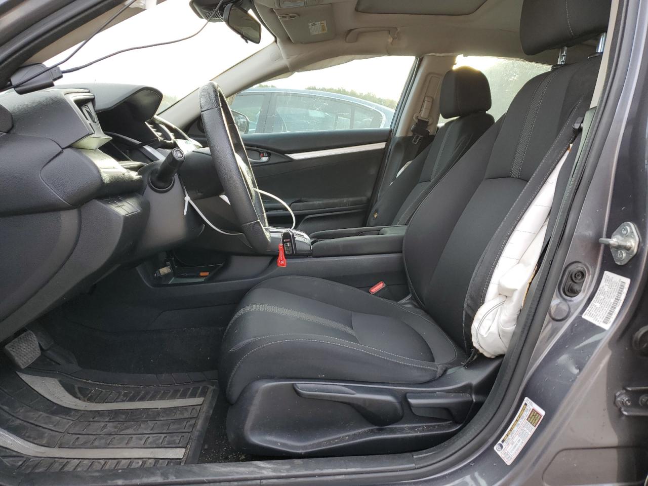 2016 Honda Civic VIN 2HGFC2F81GH508253 Copart auction photo, side / front end damage thumbnail 7