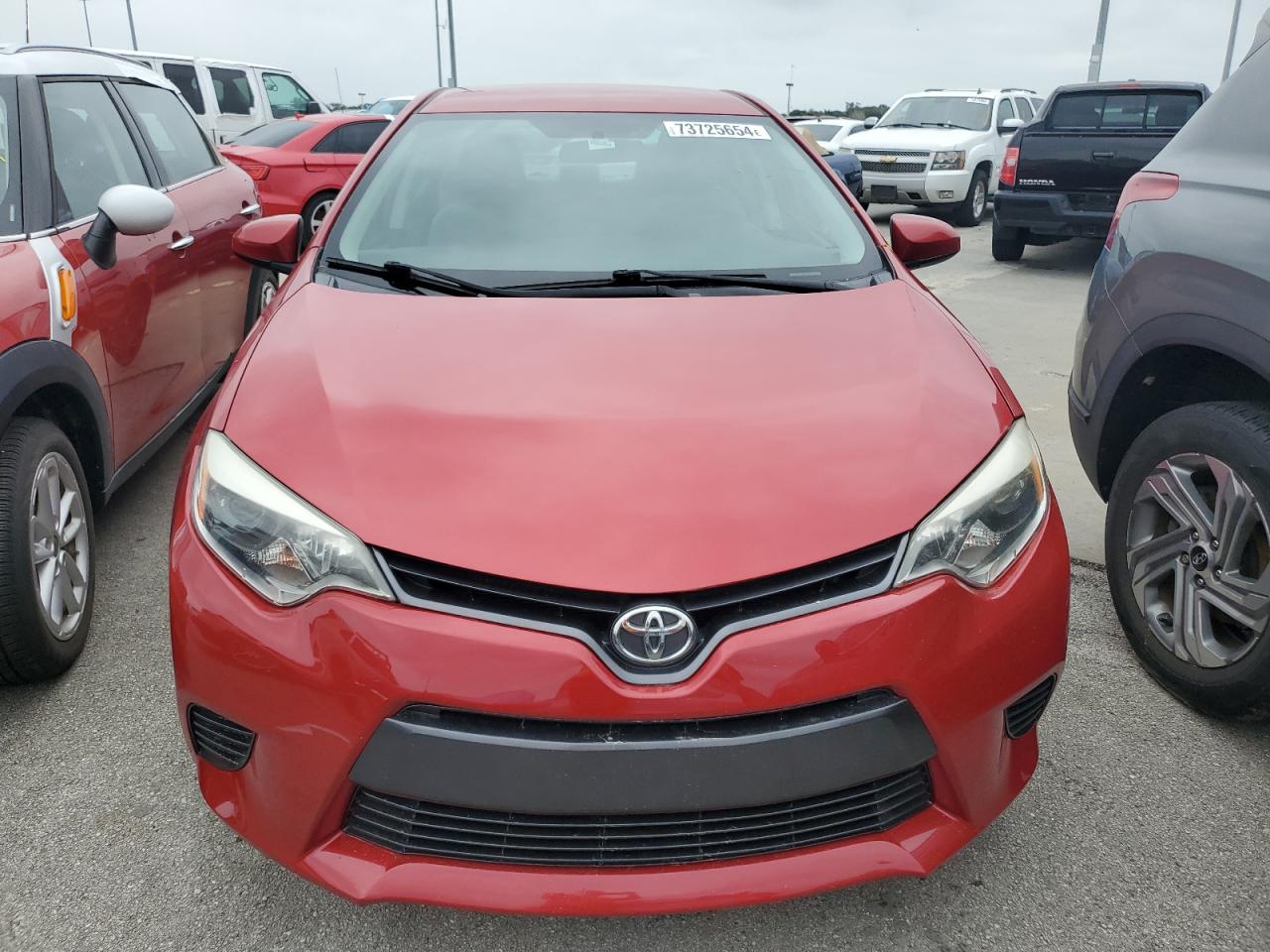 2016 Toyota Corolla VIN 5YFBURHE5GP548075 Copart auction photo, water/flood damage thumbnail 5