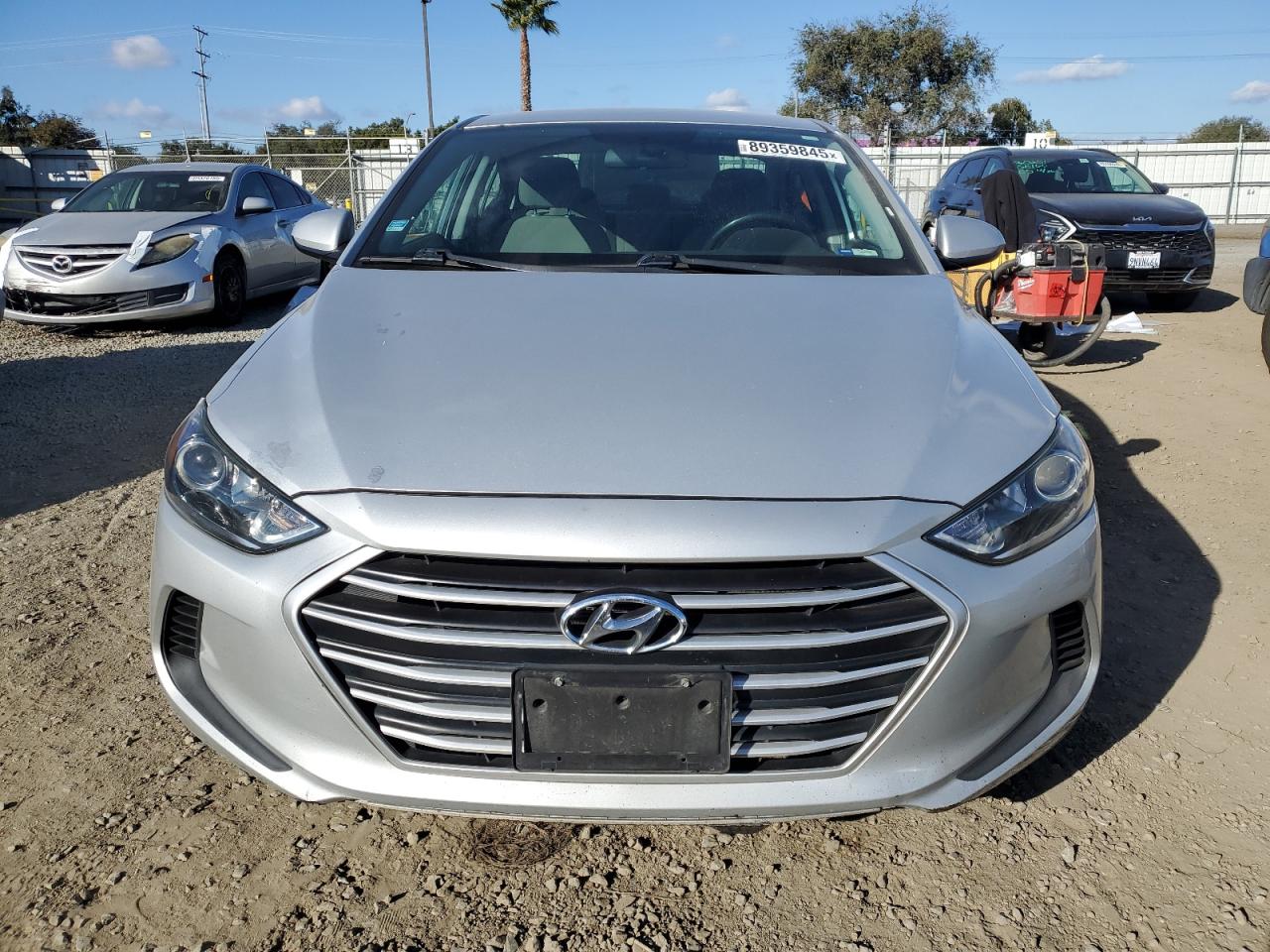 2017 Hyundai Elantra VIN 5NPD84LF1HH137125 Copart auction photo, rear end damage thumbnail 5